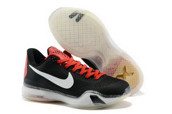 Nike Kobe X(10) Black Red White Sneakers Coupon
